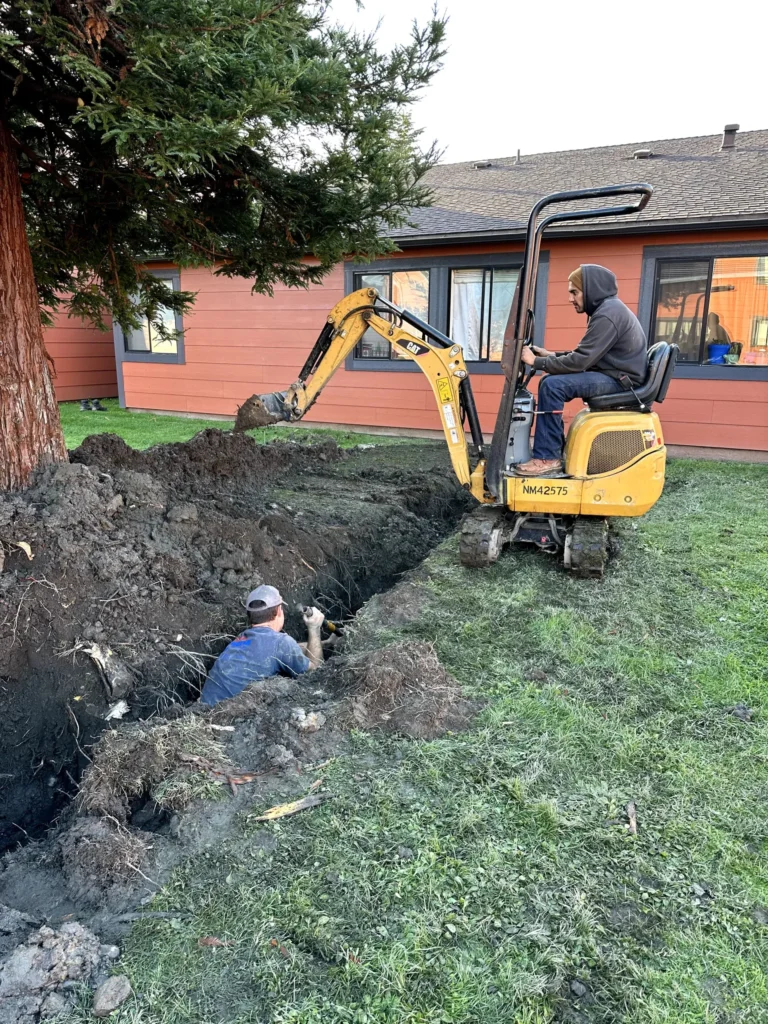 home outdoor plumbing