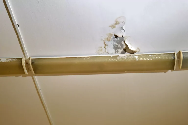water leak